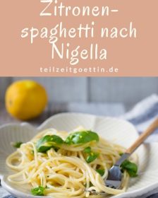 Schnelle Rezepte: Zitronenspaghetti nach Nigella