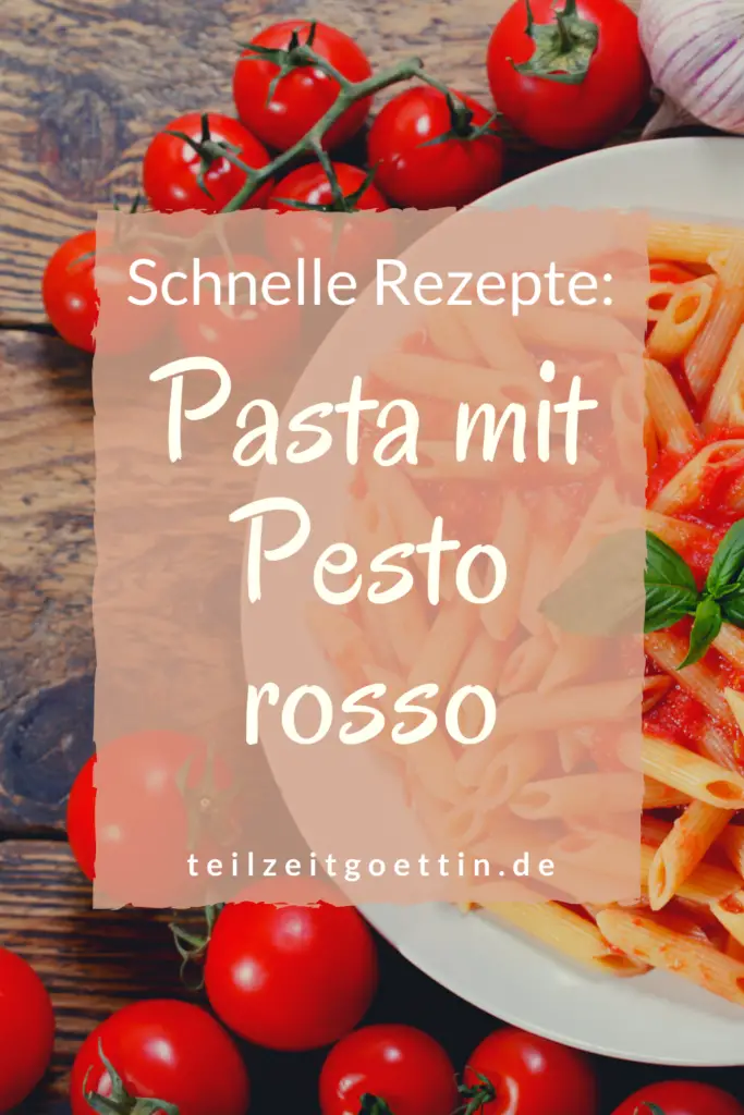 Schnelle Rezepte: Pasta mit Pesto rosso