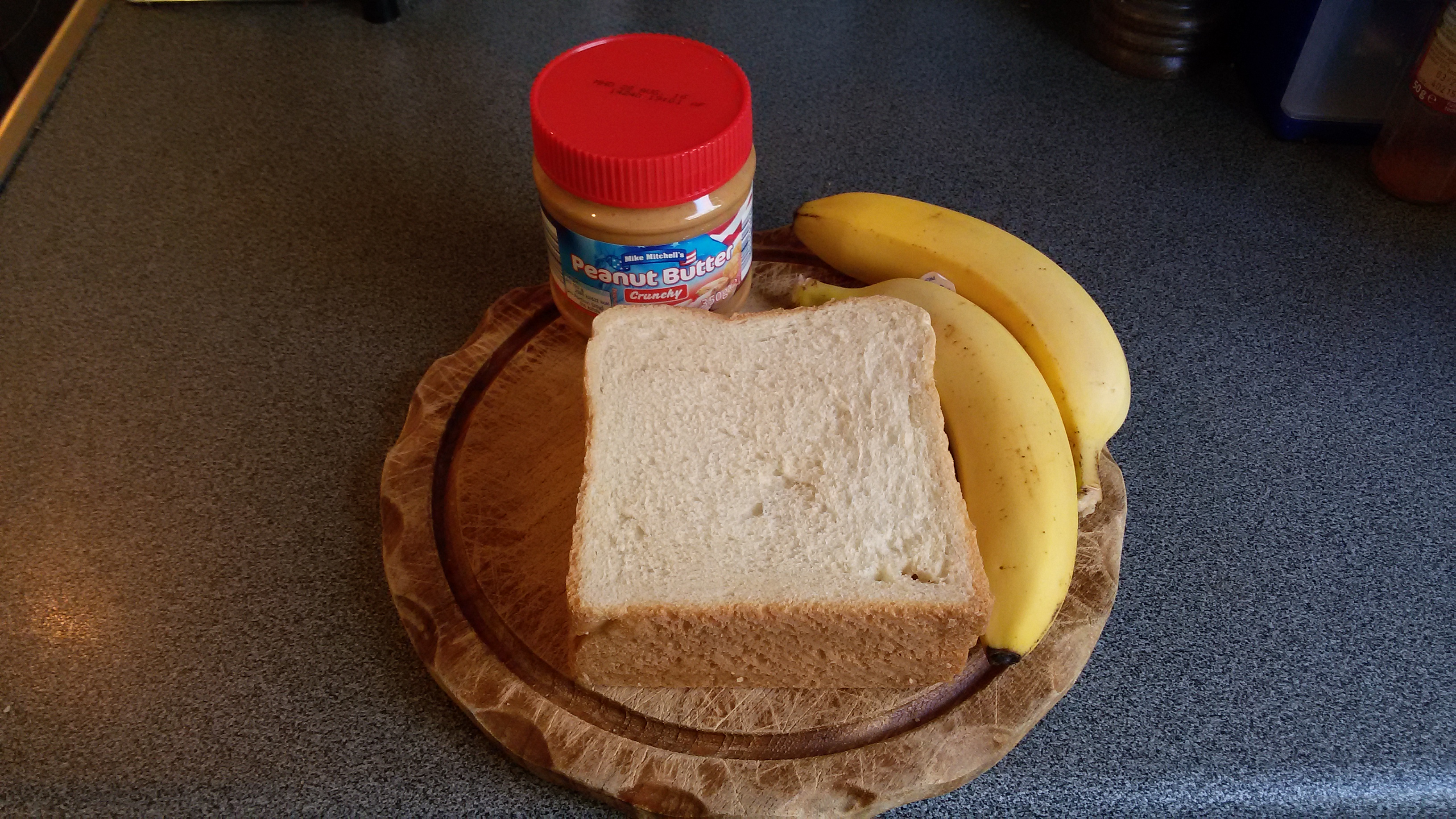 Elvis Presleys gebratenes Erdnussbutter-Bananen-Sandwich