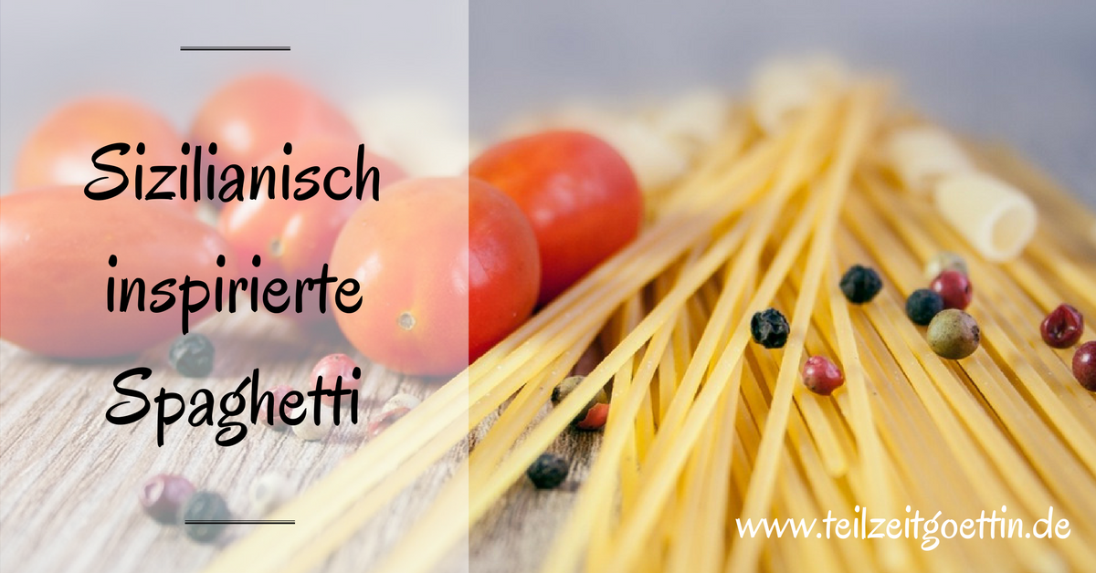 Sizilianisch inspirierte Spaghetti