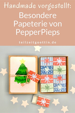 Handmade vorgestellt: Besondere Papeterie von PepperPieps