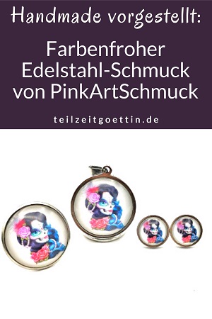 Handmade vorgestellt: Farbenfroher Edelstahl-Schmuck von PinkArtSchmuck