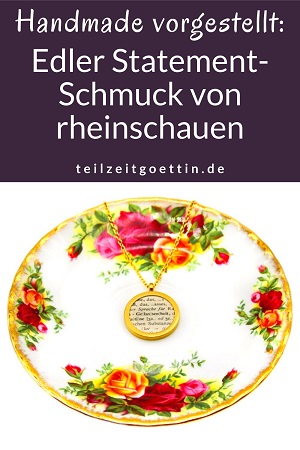 Handmade vorgestellt: Edler Statement-Schmuck von rheinschauen