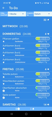 Besser aufräumen mit Aufräum-App Tody